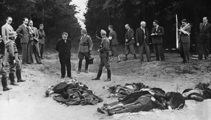 Bromberg, Leichen getöteter Volksdeutscher